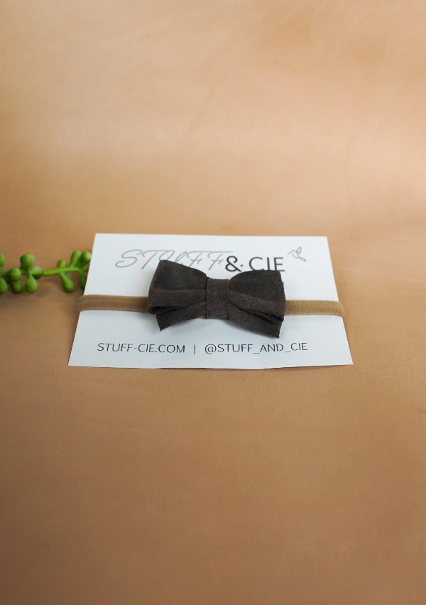 Bandeau pour bébé suède Stuff & cie
