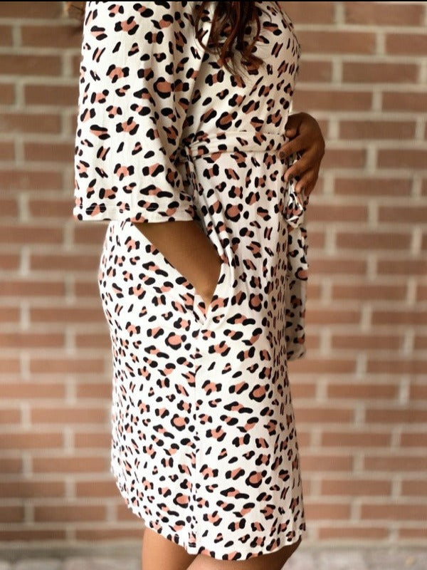 Mommy & Mini : Leopard Robe