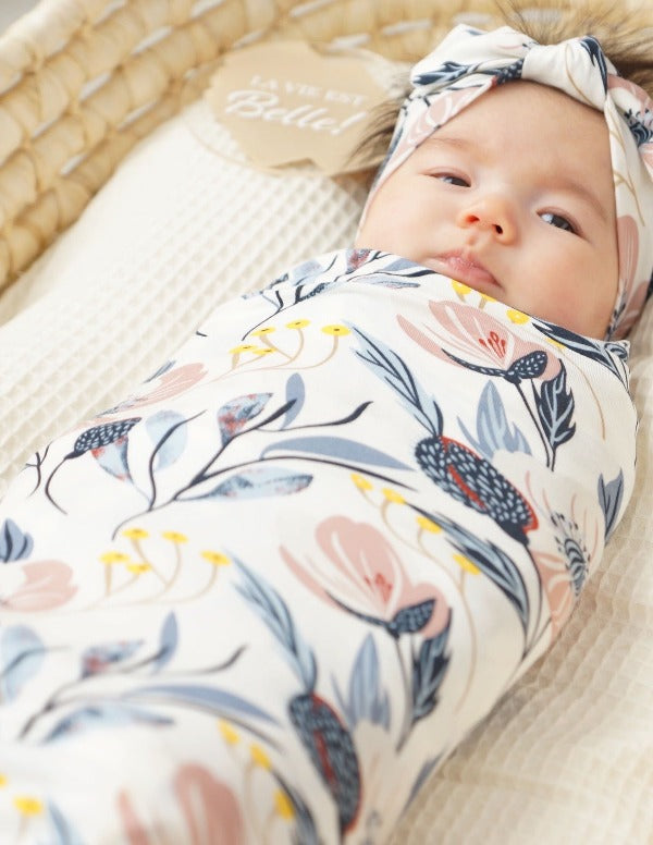 Bamboo swaddle blanket STUFF & CIE